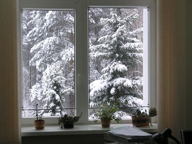 Установка окна ПВХ зимой: можно? НУЖНО!
